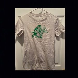 Ames Bros Irish Jackalope Tee Shirt ~ Silver